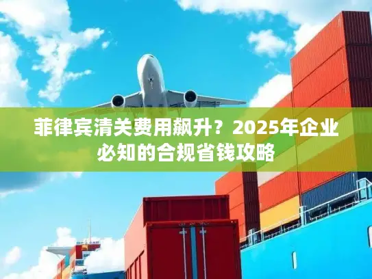 菲律宾清关费用飙升？2025年企业必知的合规省钱攻略