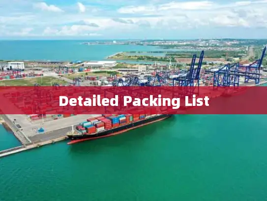 Detailed Packing List