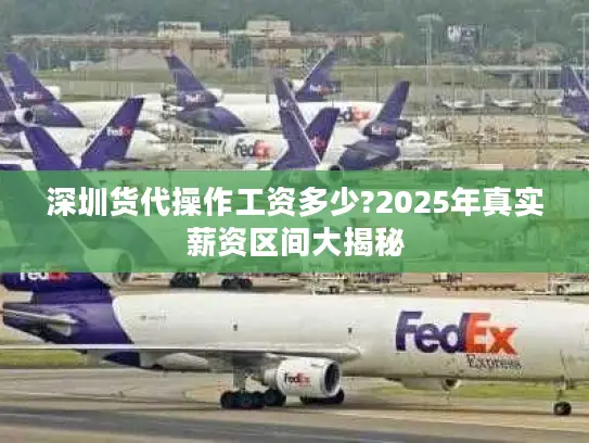 深圳货代操作工资多少?2025年真实薪资区间大揭秘