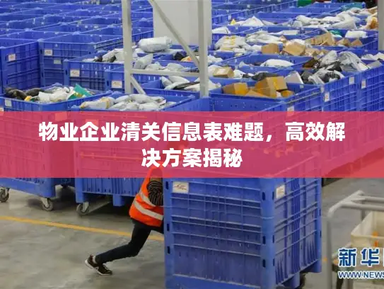 物业企业清关信息表难题，高效解决方案揭秘