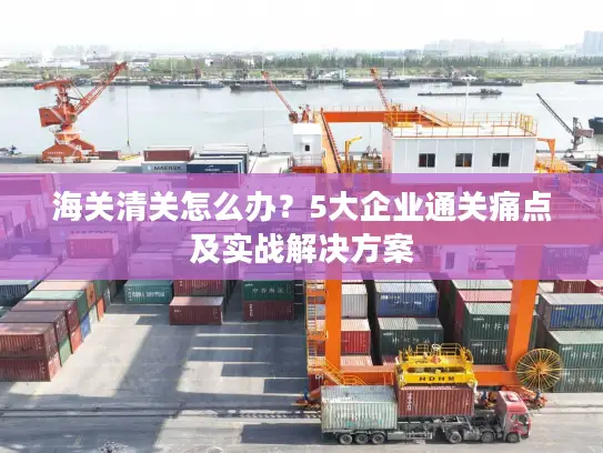 海关清关怎么办？5大企业通关痛点及实战解决方案