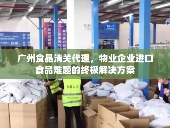广州食品清关代理，物业企业进口食品难题的终极解决方案