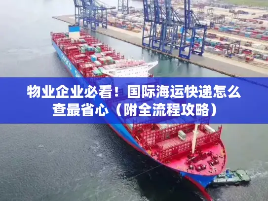 物业企业必看！国际海运快递怎么查最省心（附全流程攻略）