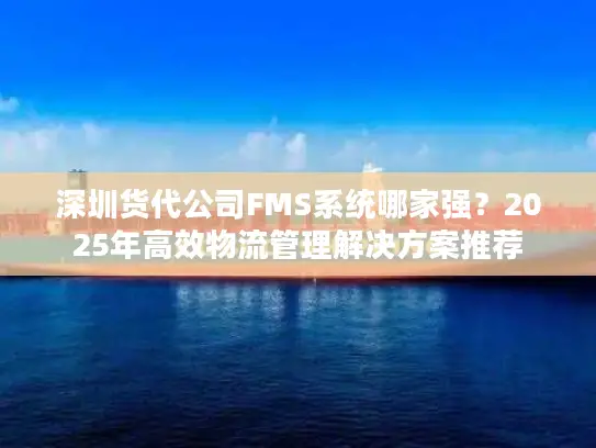 深圳货代公司FMS系统哪家强？2025年高效物流管理解决方案推荐
