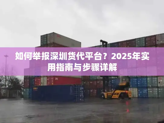 如何举报深圳货代平台？2025年实用指南与步骤详解