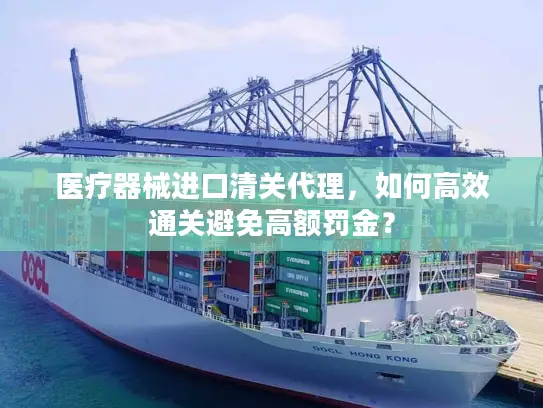 医疗器械进口清关代理，如何高效通关避免高额罚金？