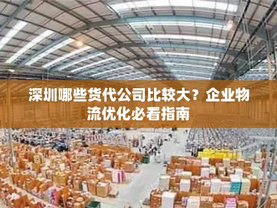 深圳哪些货代公司比较大？企业物流优化必看指南