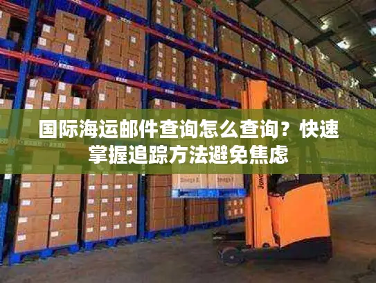 国际海运邮件查询怎么查询？快速掌握追踪方法避免焦虑