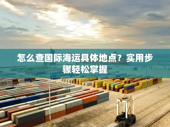 怎么查国际海运具体地点？实用步骤轻松掌握