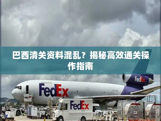 巴西清关资料混乱？揭秘高效通关操作指南