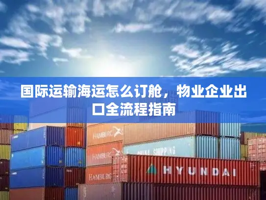 国际运输海运怎么订舱，物业企业出口全流程指南
