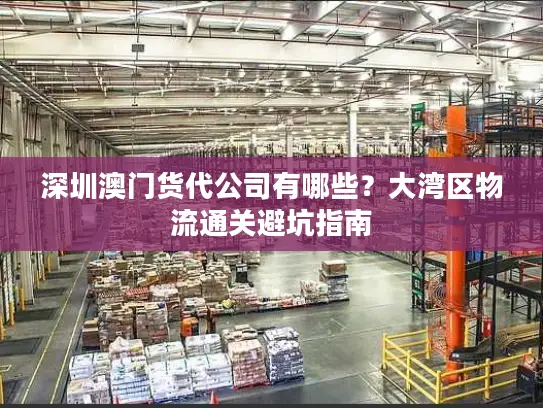 深圳澳门货代公司有哪些？大湾区物流通关避坑指南