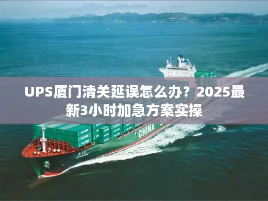 UPS厦门清关延误怎么办？2025最新3小时加急方案实操