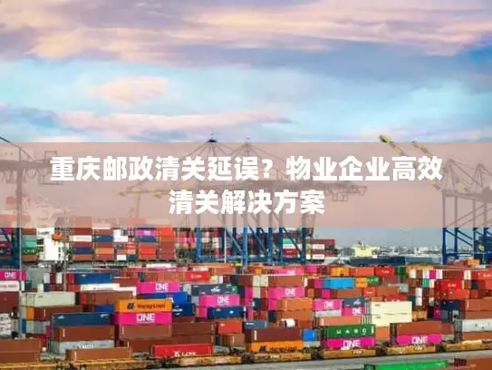 重庆邮政清关延误？物业企业高效清关解决方案