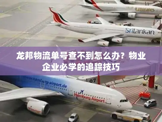 龙邦物流单号查不到怎么办？物业企业必学的追踪技巧