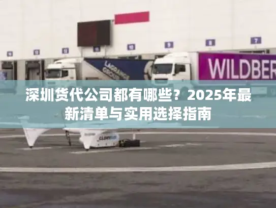 深圳货代公司都有哪些？2025年最新清单与实用选择指南