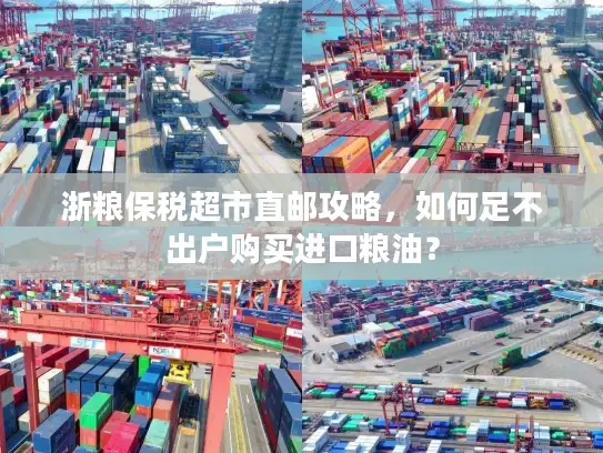 浙粮保税超市直邮攻略，如何足不出户购买进口粮油？