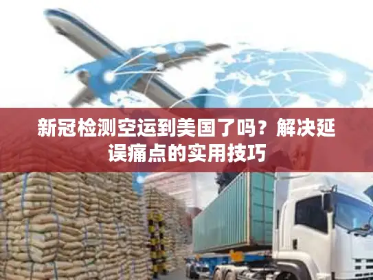 新冠检测空运到美国了吗？解决延误痛点的实用技巧