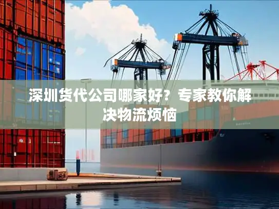 深圳货代公司哪家好？专家教你解决物流烦恼