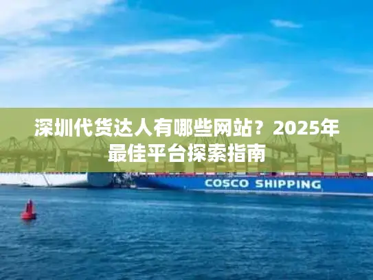 深圳代货达人有哪些网站？2025年最佳平台探索指南