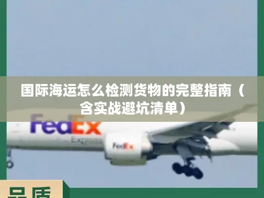 国际海运怎么检测货物的完整指南（含实战避坑清单）