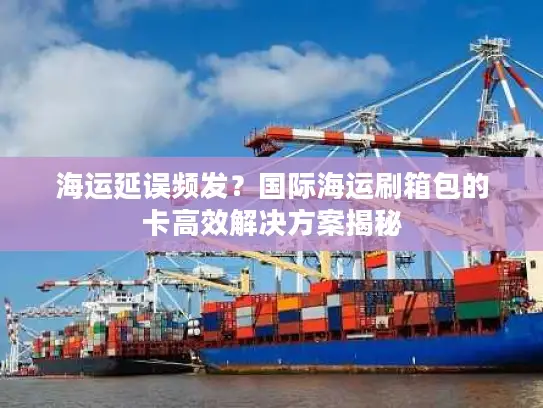 海运延误频发？国际海运刷箱包的卡高效解决方案揭秘