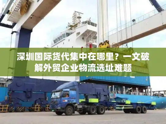 深圳国际货代集中在哪里？一文破解外贸企业物流选址难题