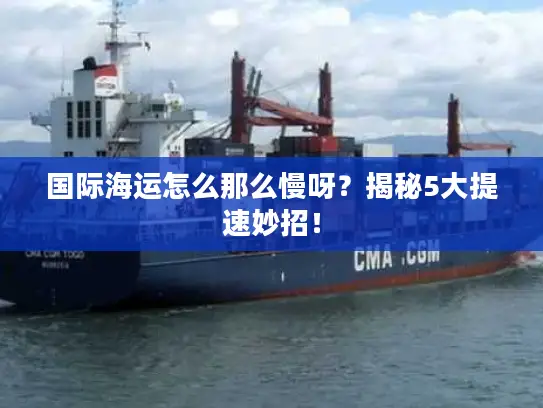 国际海运怎么那么慢呀？揭秘5大提速妙招！