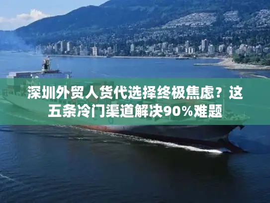 深圳外贸人货代选择终极焦虑？这五条冷门渠道解决90%难题