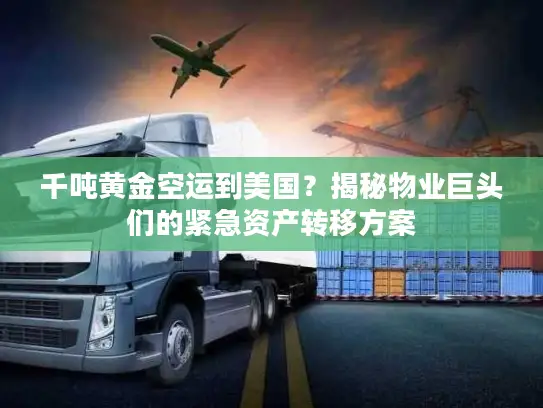 千吨黄金空运到美国？揭秘物业巨头们的紧急资产转移方案