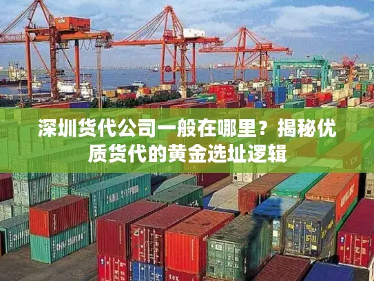 深圳货代公司一般在哪里？揭秘优质货代的黄金选址逻辑
