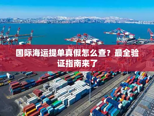 国际海运提单真假怎么查？最全验证指南来了