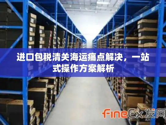 进口包税清关海运痛点解决，一站式操作方案解析