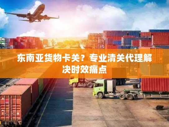 东南亚货物卡关？专业清关代理解决时效痛点