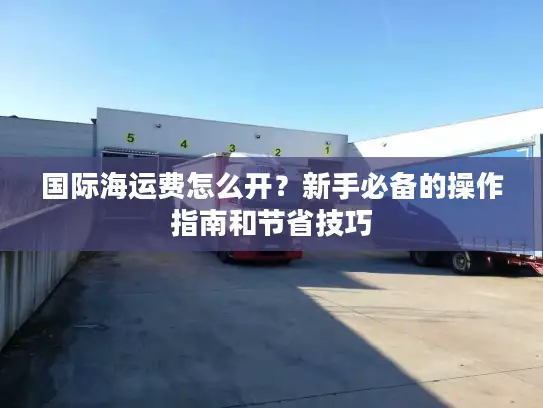 国际海运费怎么开？新手必备的操作指南和节省技巧