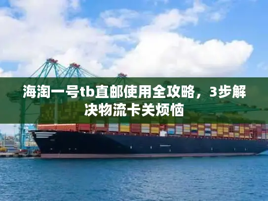 海淘一号tb直邮使用全攻略，3步解决物流卡关烦恼