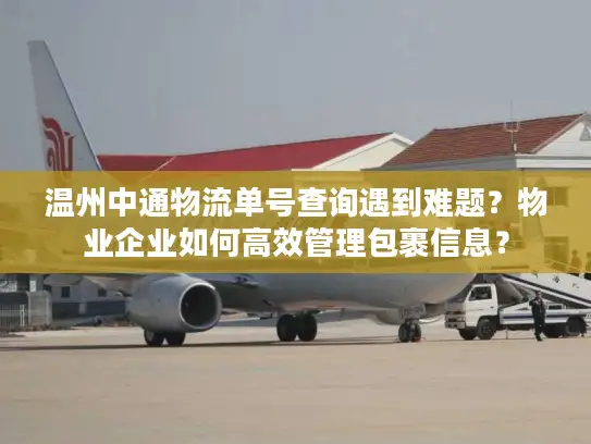 温州中通物流单号查询遇到难题？物业企业如何高效管理包裹信息？