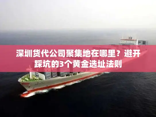深圳货代公司聚集地在哪里？避开踩坑的3个黄金选址法则