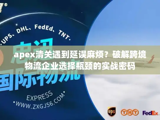 apex清关遇到延误麻烦？破解跨境物流企业选择瓶颈的实战密码