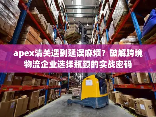 apex清关遇到延误麻烦？破解跨境物流企业选择瓶颈的实战密码