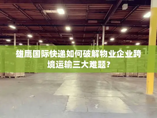 雄鹰国际快递如何破解物业企业跨境运输三大难题？