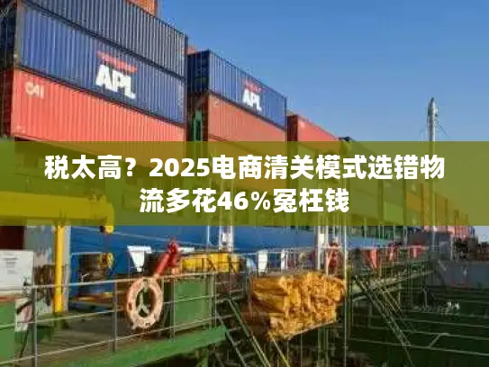 税太高？2025电商清关模式选错物流多花46%冤枉钱