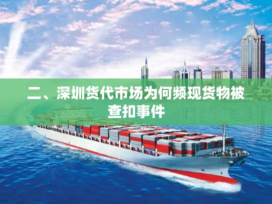 二、深圳货代市场为何频现货物被查扣事件