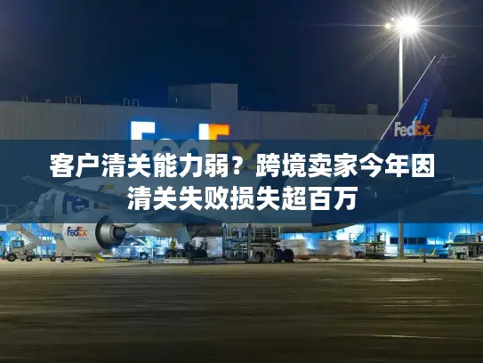 客户清关能力弱？跨境卖家今年因清关失败损失超百万