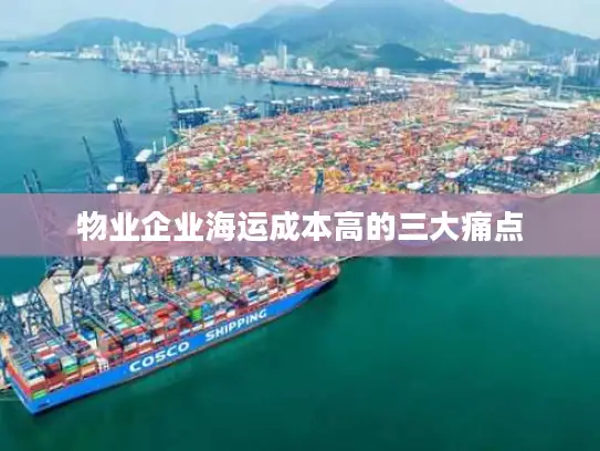 物业企业海运成本高的三大痛点