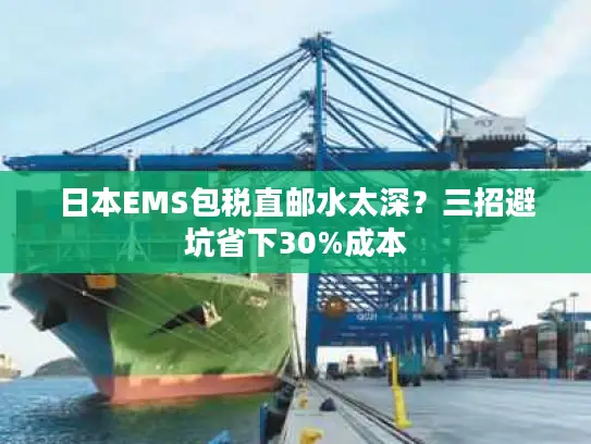 日本EMS包税直邮水太深？三招避坑省下30%成本