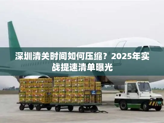 深圳清关时间如何压缩？2025年实战提速清单曝光