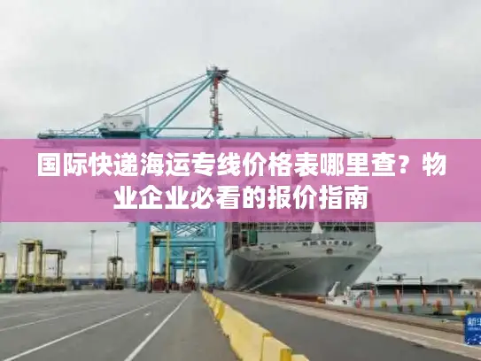 国际快递海运专线价格表哪里查？物业企业必看的报价指南