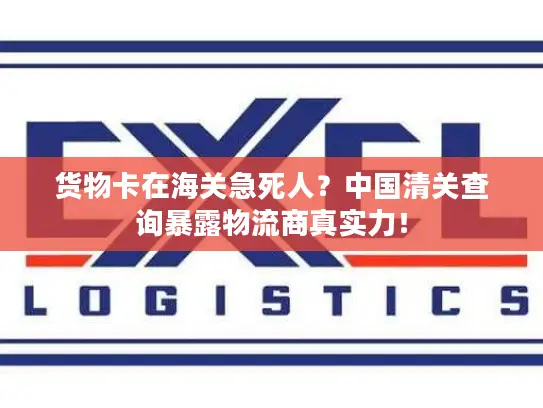货物卡在海关急死人？中国清关查询暴露物流商真实力！