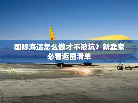 国际海运怎么做才不被坑？新卖家必看避雷清单